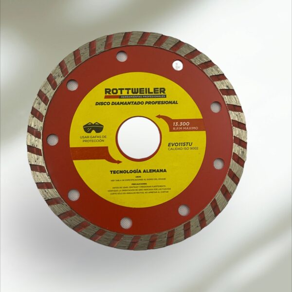 DISCO DIAMANTADO DE 115 MM TURBO