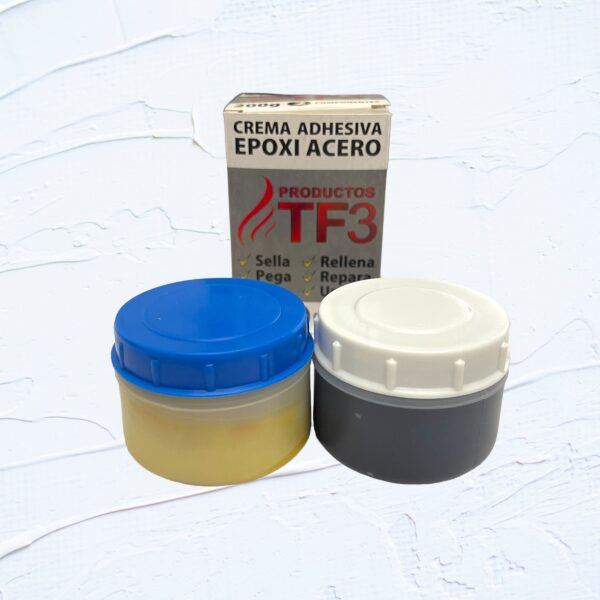 CREMA ADHESIVA EPOXI ACERO 200 GRS