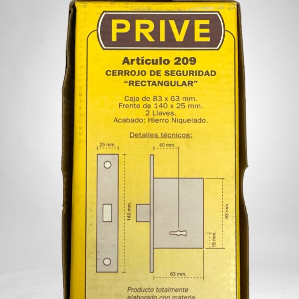 PRIVE 209 - Imagen 2