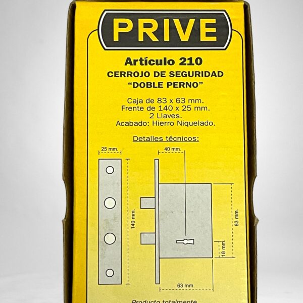PRIVE 210 - Imagen 2